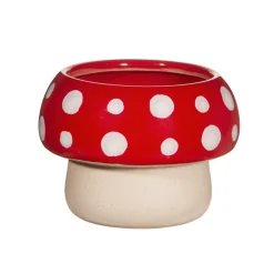 Online Sass and Belle Red Mushroom Large Planter