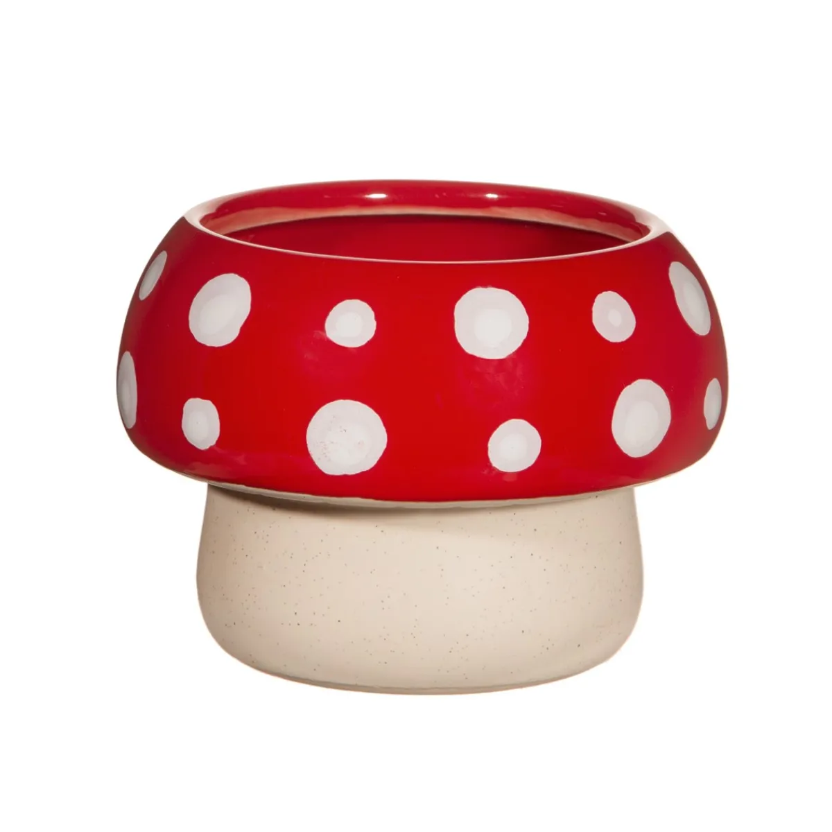 Online Sass and Belle Red Mushroom Large Planter