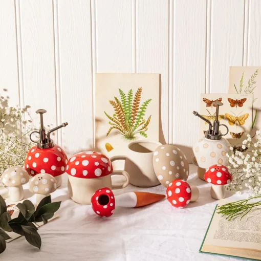 Clearance Sass and Belle Red Mushroom Plant Mister