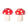 Sass and Belle Red Mushroom Salt & Pepper Shakers