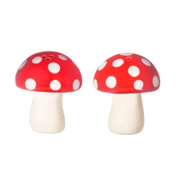 Sass and Belle Red Mushroom Salt & Pepper Shakers