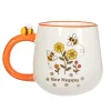 Best Sass and Belle Retro "Bee Happy" Mug