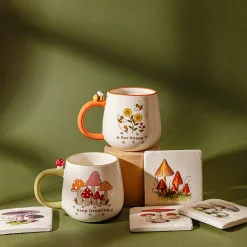 Best Sass and Belle Retro "Bee Happy" Mug