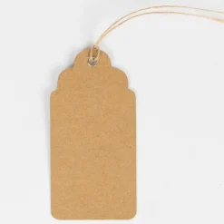Discount Sass and Belle Retro Vintage Father Christmas Scene Gift Tags - Set of 15