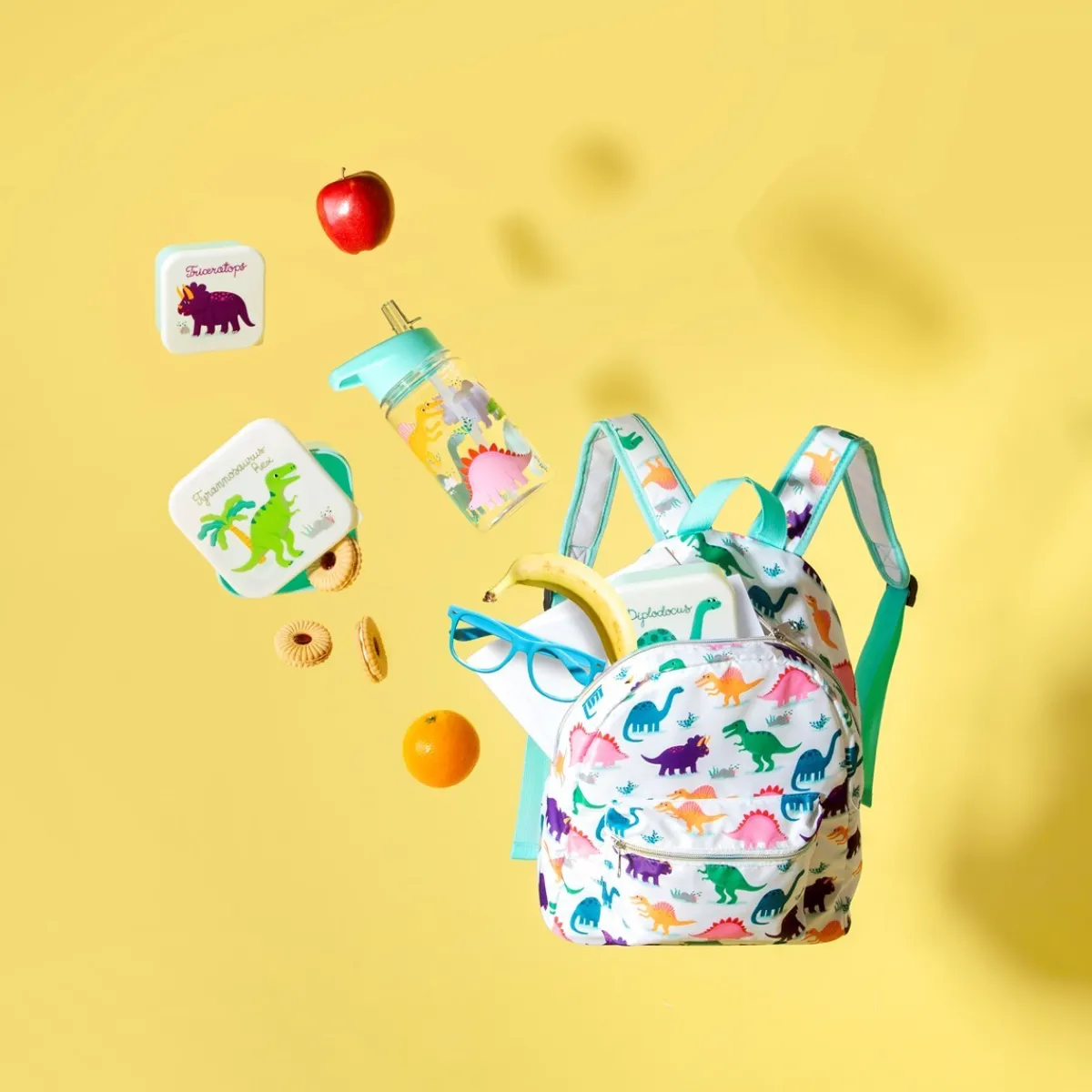 Best Sass and Belle Roarsome Dinosaurs Lunch Boxes - Set of 3