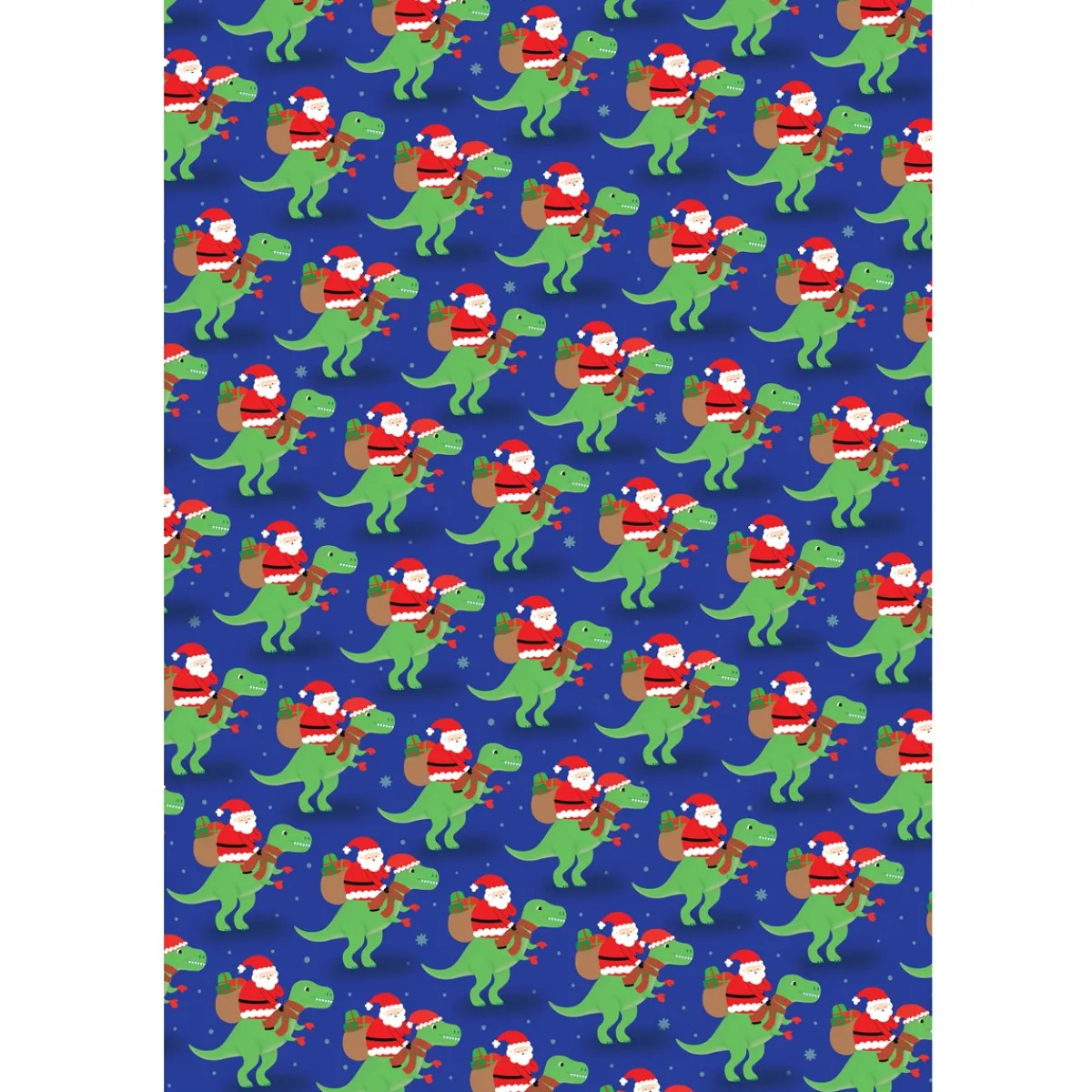 Best Sass and Belle Santa on Dino Gift Wrap