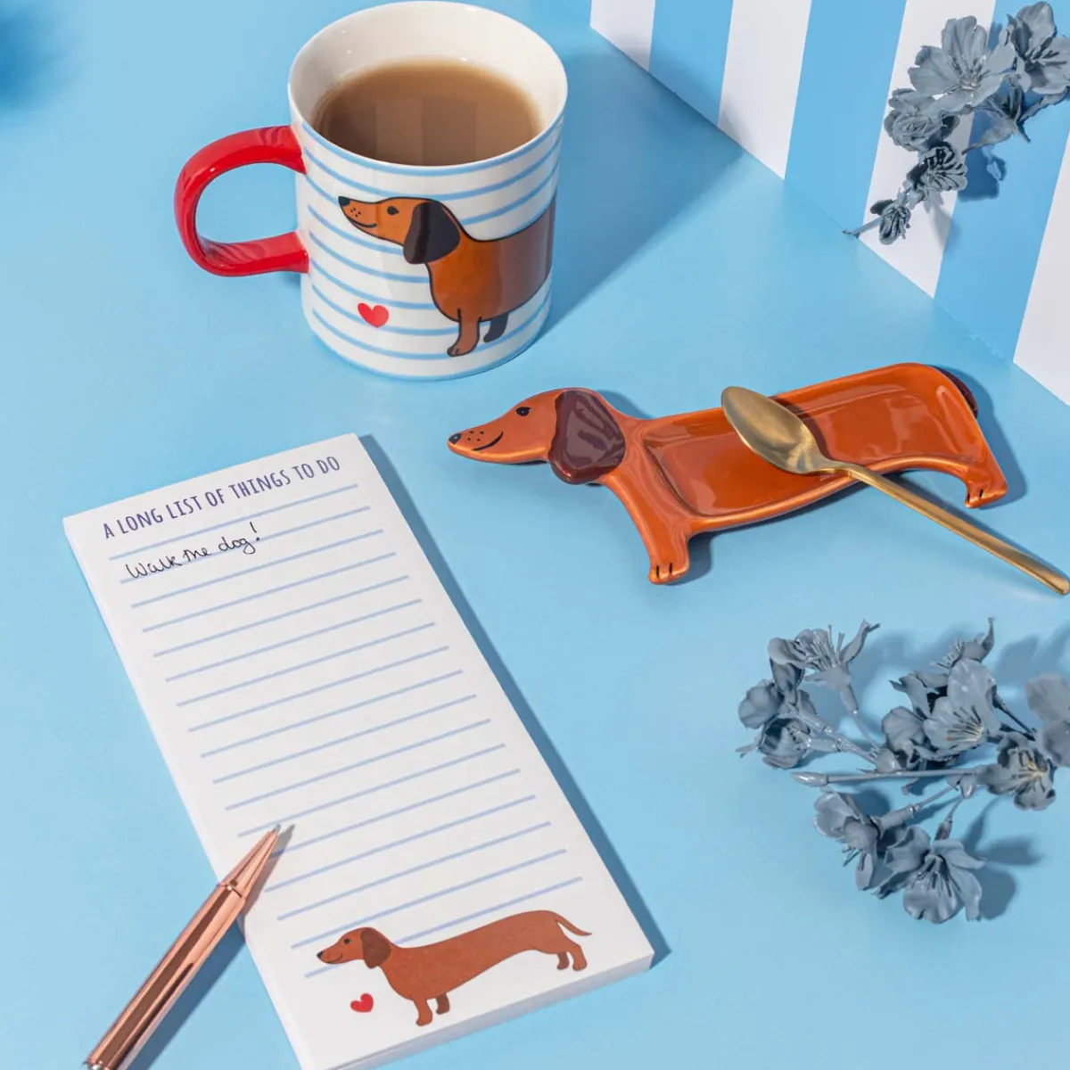 Clearance Sass and Belle Sausage Dog Tea Bag Rest