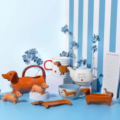 Clearance Sass and Belle Sausage Dog Tea Bag Rest