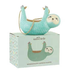Online Sass and Belle Seymour Sloth Hanging Planter