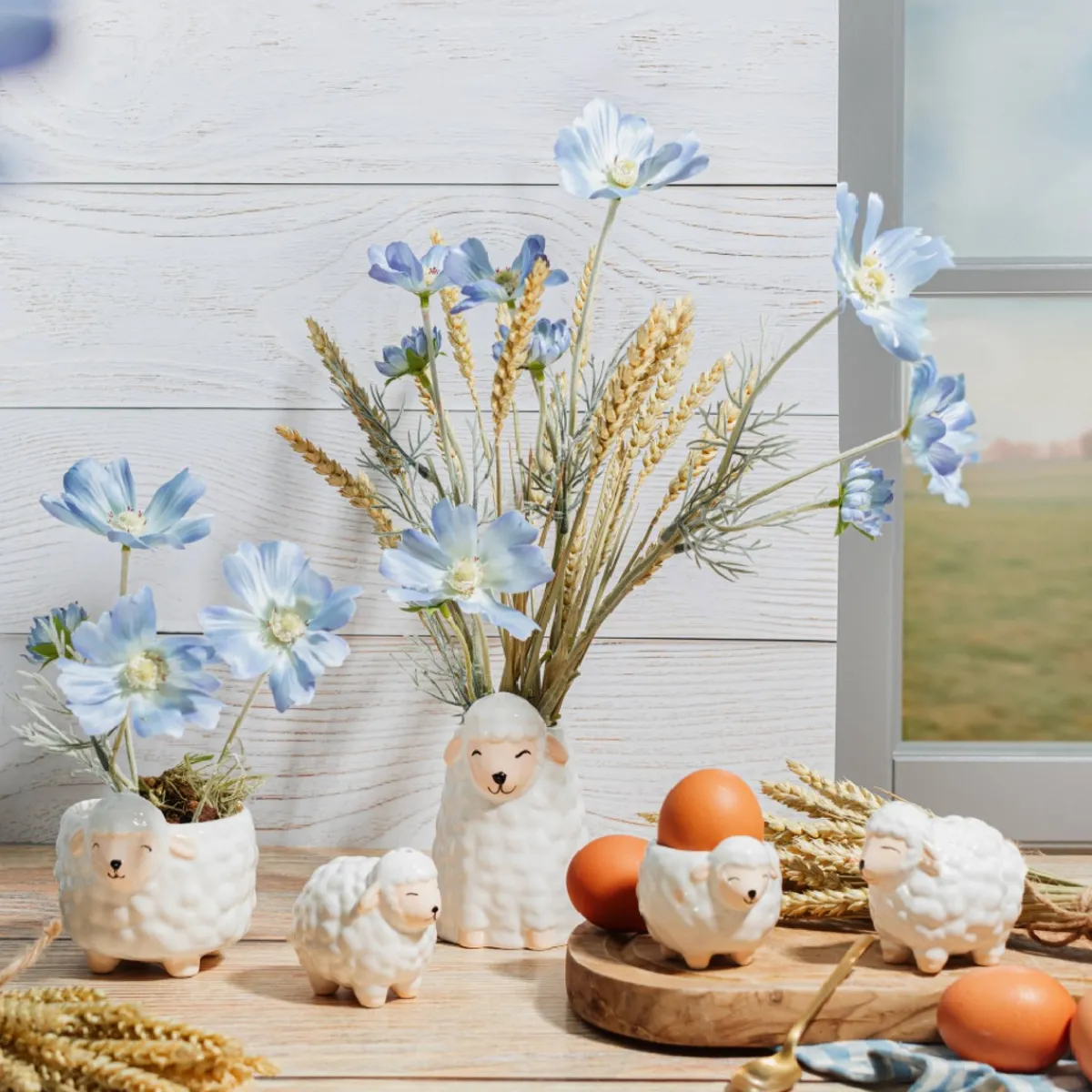 Best Sass and Belle Sheep Mini Planter on Legs