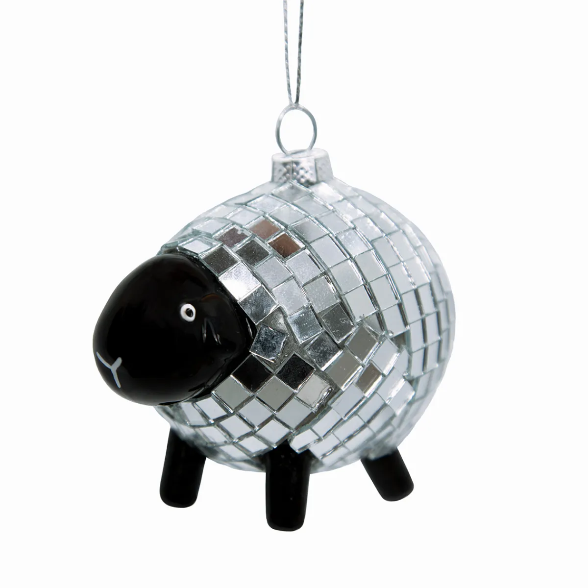 Outlet Sass and Belle Sheep Mirror Bauble