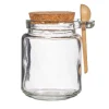 Clearance Sass and Belle Small Jar with Cork Lid and Spoon