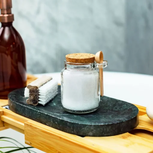 Clearance Sass and Belle Small Jar with Cork Lid and Spoon