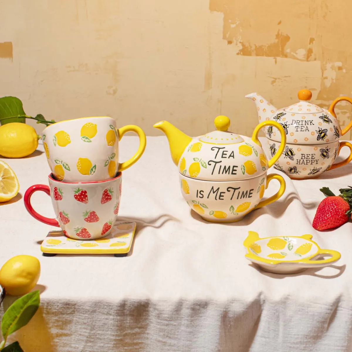 Hot Sass and Belle Strawberry Mug