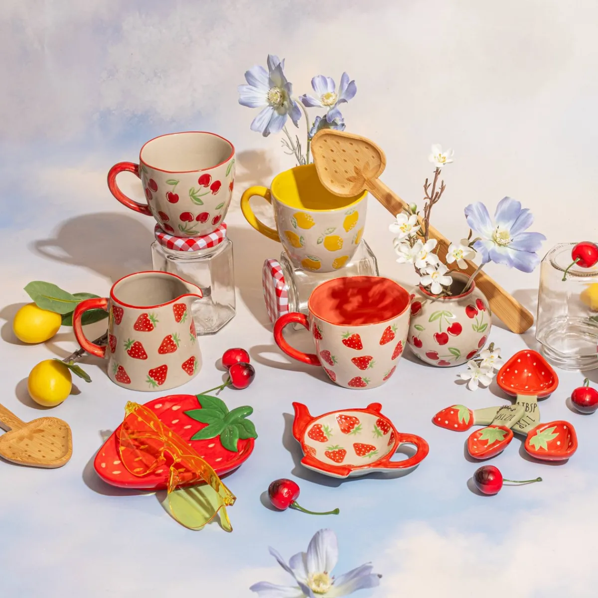 Hot Sass and Belle Strawberry Mug