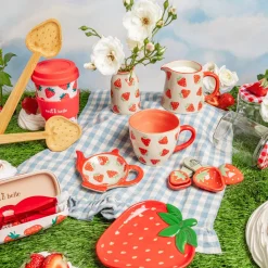 Sale Sass and Belle Strawberry Travel Coffee Cup