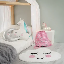 Sass and Belle Sweet Dreams Smiling Cloud White Rug