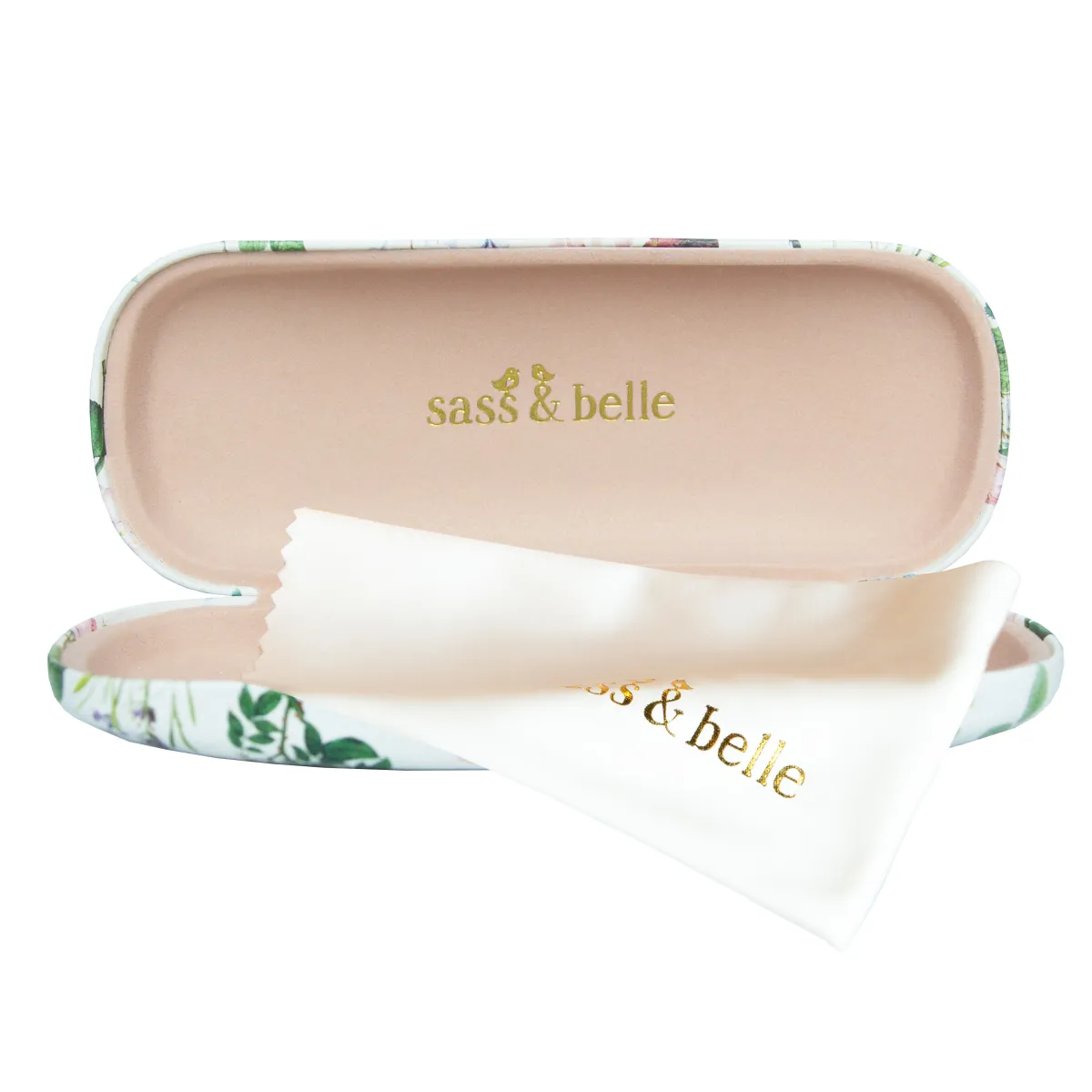 New Sass and Belle Vintage Flowers Glasses Case
