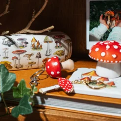 Outlet Sass and Belle Vintage Mushroom Glasses Case