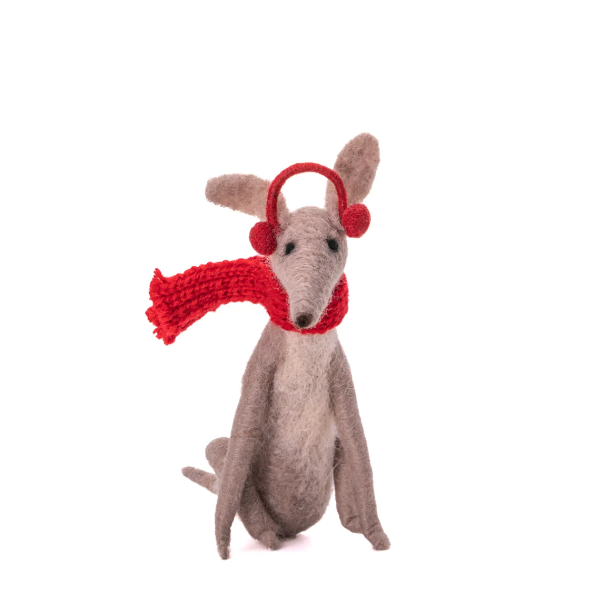 Online Sass and Belle Whippet Felt Decoration