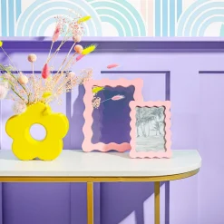 Clearance Sass and Belle Wiggle Border Frame Pink