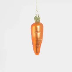 Sale Sass and Belle Winter Veggies Carrot Shaped Bauble Orange