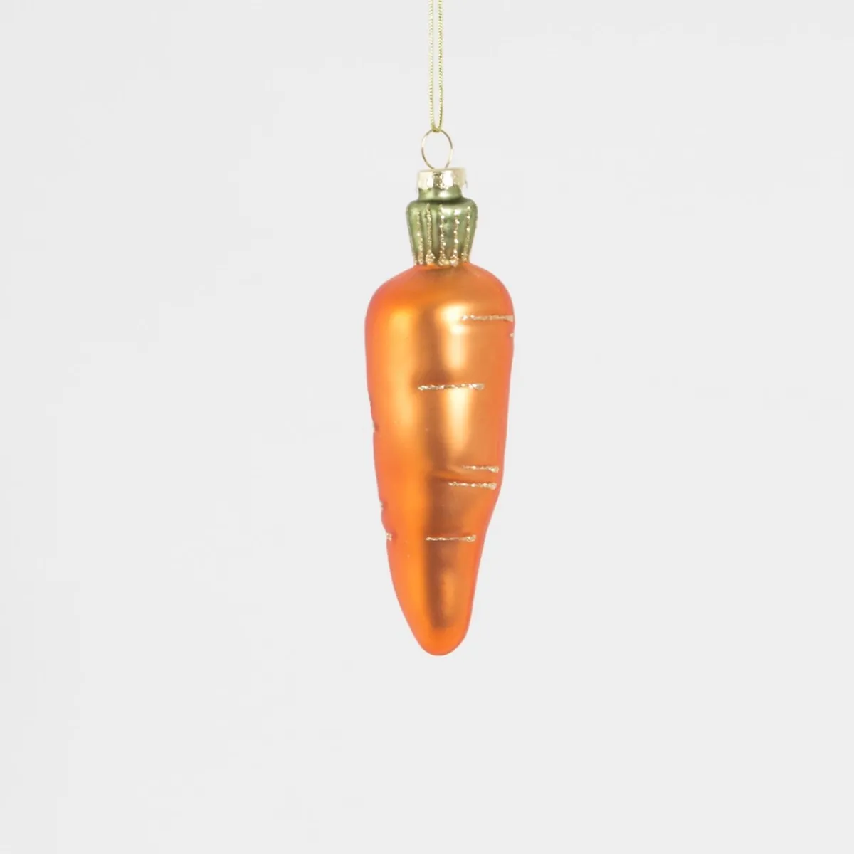 Sale Sass and Belle Winter Veggies Carrot Shaped Bauble Orange