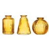Sale Sass and Belle Yellow Glass Bud Vases - Set of 3
